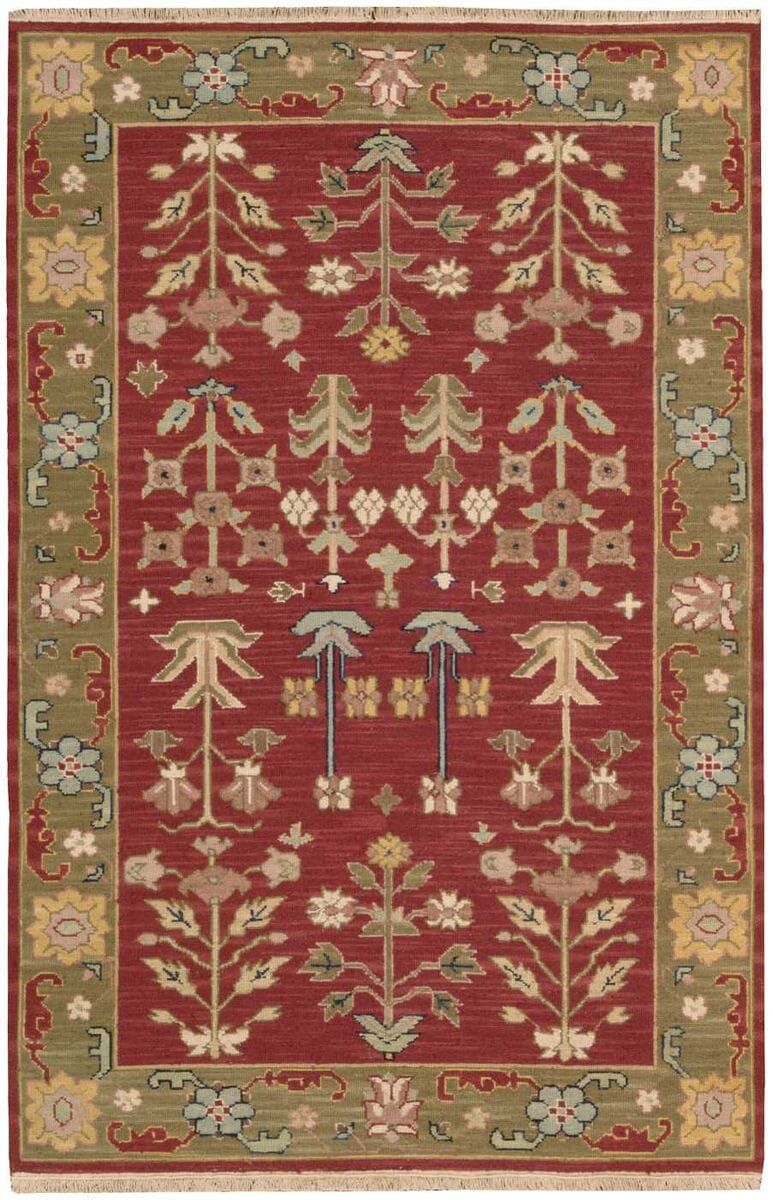 Nourison Nourmak Sk92 Burgundy Area Rug