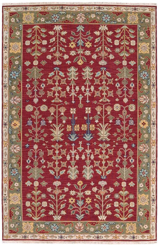 Nourison Nourmak Sk92 Burgundy Area Rug