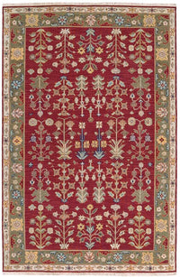 Nourison Nourmak Sk92 Burgundy Area Rug