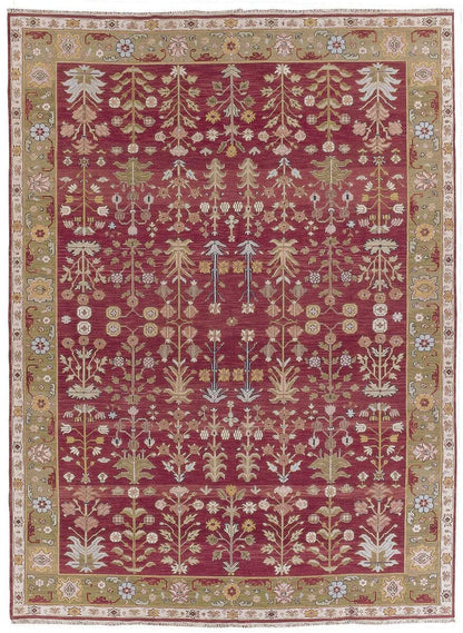 Nourison Nourmak Sk92 Burgundy Area Rug