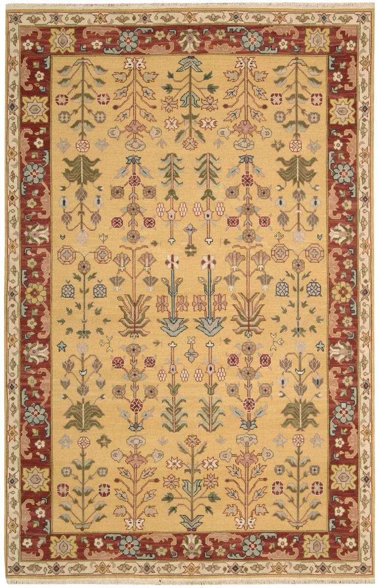 Nourison Nourmak Sk92 Yellow Area Rug