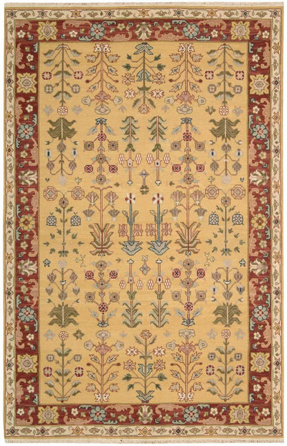 Nourison Nourmak Sk92 Yellow Area Rug