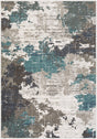 Surya Skagen Skg-2311 Teal, Navy, Charcoal, Light Gray Rugs.