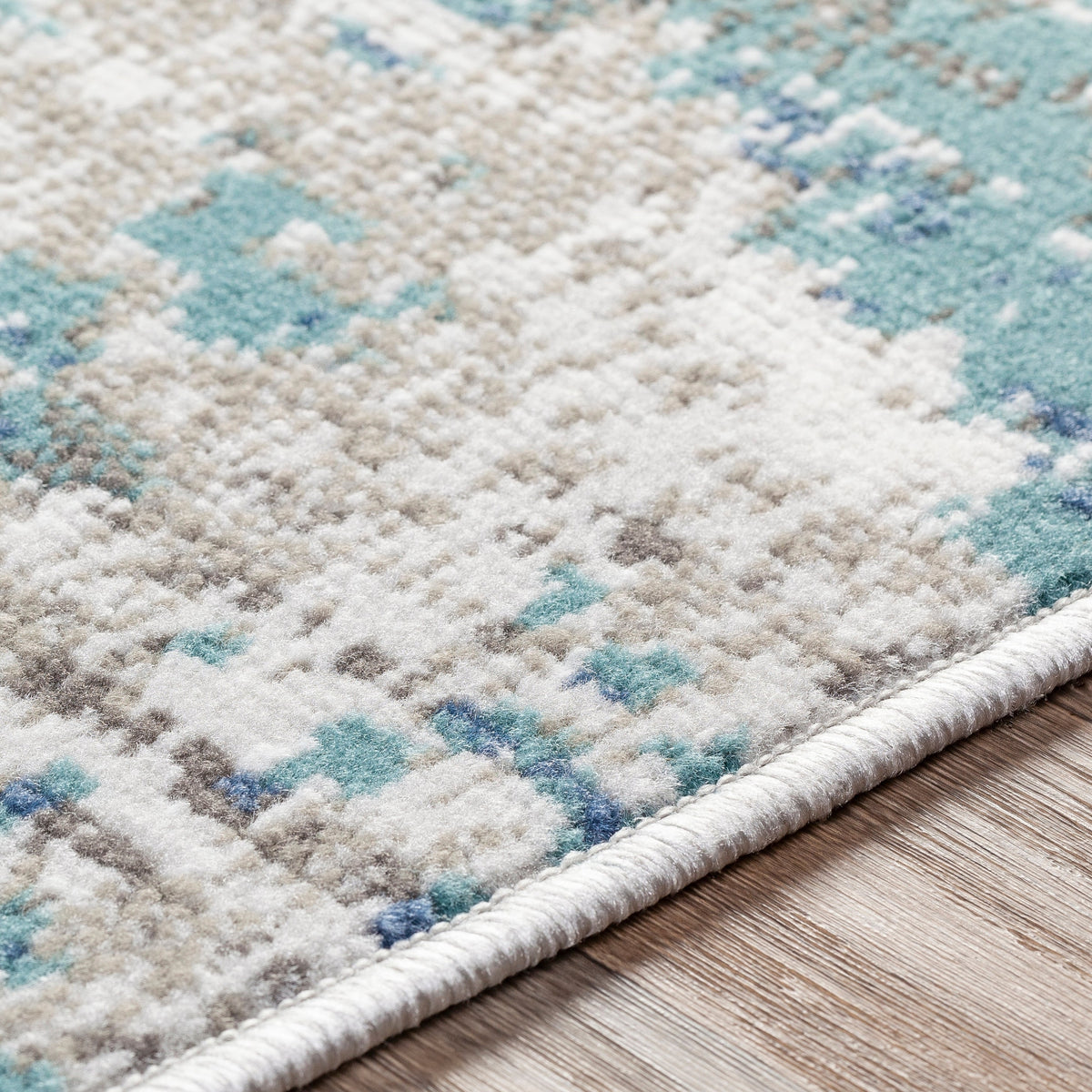 Surya Skagen Skg-2311 Teal, Navy, Charcoal, Light Gray Rugs.