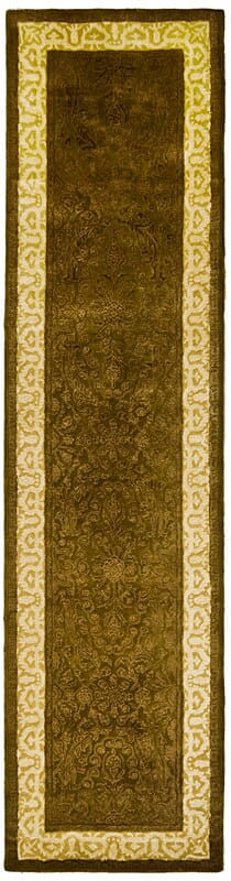 Safavieh Silk Road Skr211A Chocolate / Light Gold Area Rug