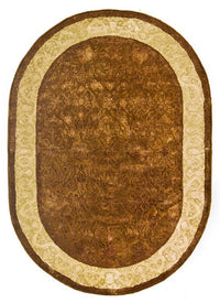 Safavieh Silk Road Skr211A Chocolate / Light Gold Area Rug