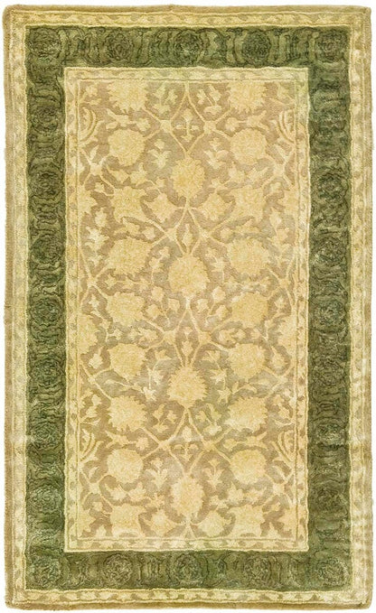 Safavieh Silk Road Skr212A Ivory / Sage Area Rug