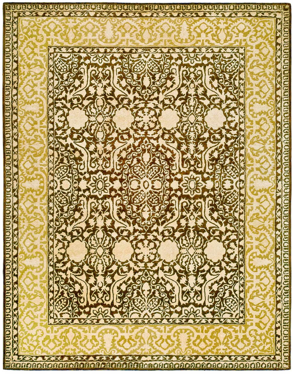 Safavieh Silk Road Skr213F Brown / Ivory Area Rug