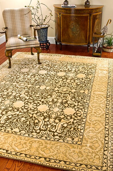 Safavieh Silk Road Skr213F Brown / Ivory Area Rug