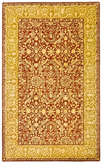 Safavieh Silk Road Skr213G Maroon / Ivory Area Rug