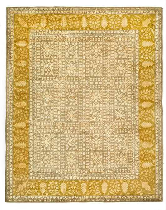 Safavieh Silk Road Skr214A Beige / Light Gold Area Rug