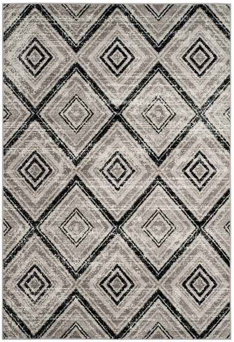 Safavieh Skyler Sky120J Grey / Black Rugs.