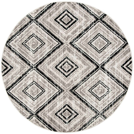 Safavieh Skyler Sky120J Grey / Black Rugs.