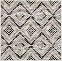 Safavieh Skyler Sky120J Grey / Black Geometric Area Rug