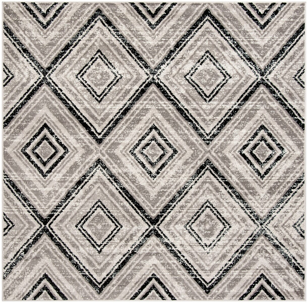 Safavieh Skyler Sky120J Grey / Black Rugs.