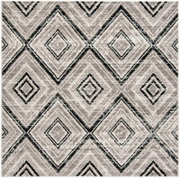 Safavieh Skyler Sky120J Grey / Black Geometric Area Rug