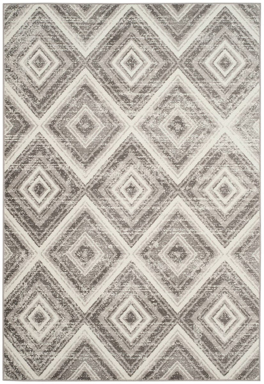 Safavieh Skyler Sky120K Grey / Ivory Geometric Area Rug