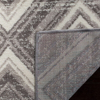 Safavieh Skyler Sky120K Grey / Ivory Geometric Area Rug