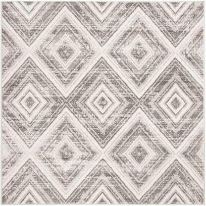 Safavieh Skyler Sky120K Grey / Ivory Geometric Area Rug