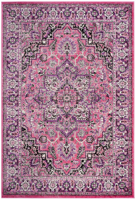 Safavieh Skyler Sky126N Pink / Ivory Rugs.