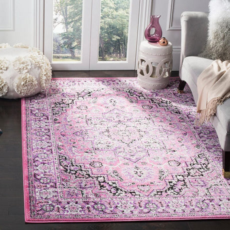 Safavieh Skyler Sky126N Pink / Ivory Rugs.