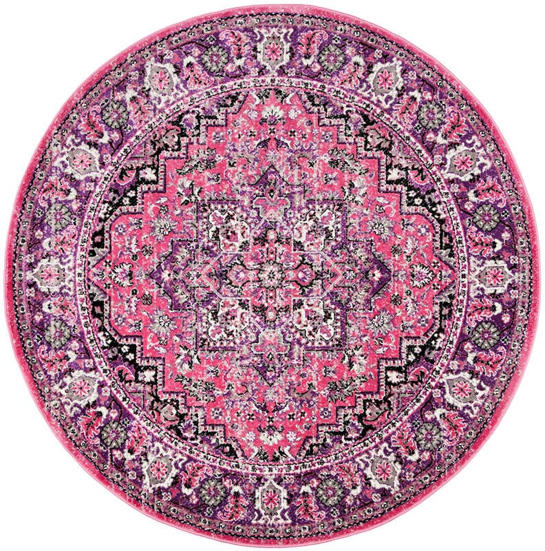 Safavieh Skyler Sky126N Pink / Ivory Vintage / Distressed Area Rug