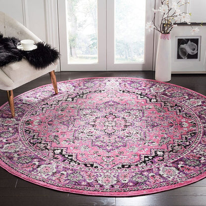 Safavieh Skyler Sky126N Pink / Ivory Vintage / Distressed Area Rug