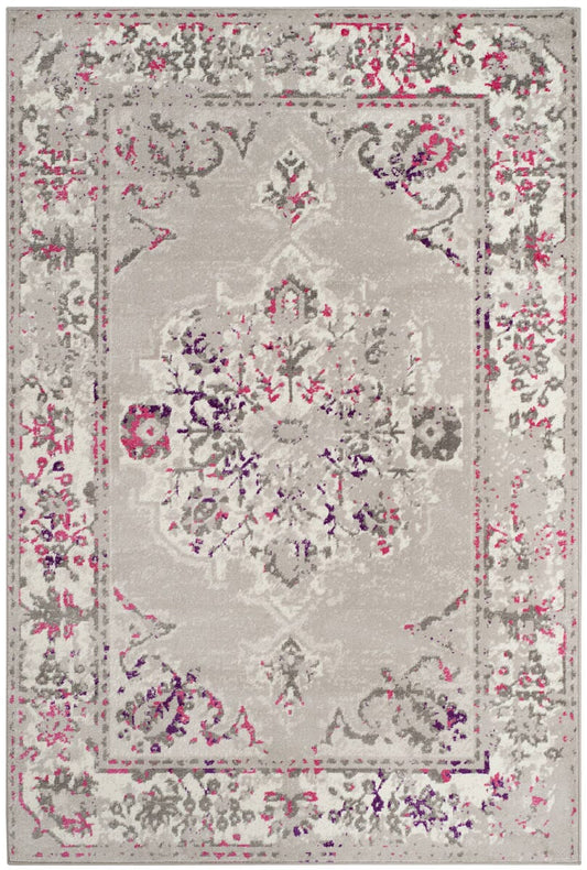 Safavieh Skyler Sky169P Grey / Pink Vintage / Distressed Area Rug