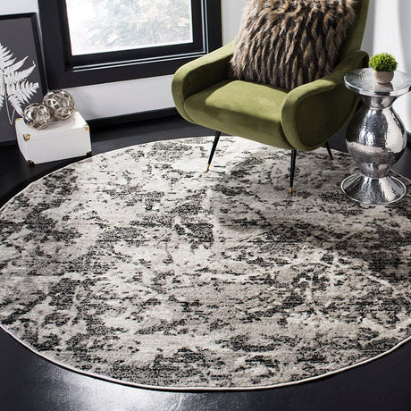 Safavieh Skyler Sky186L Charcoal / Ivory Rugs.