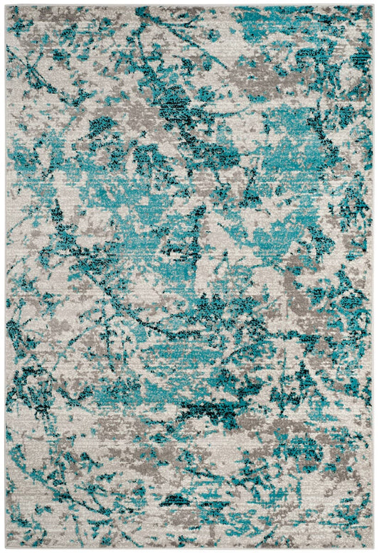 Safavieh Skyler Sky186M Blue / Ivory Organic / Abstract Area Rug