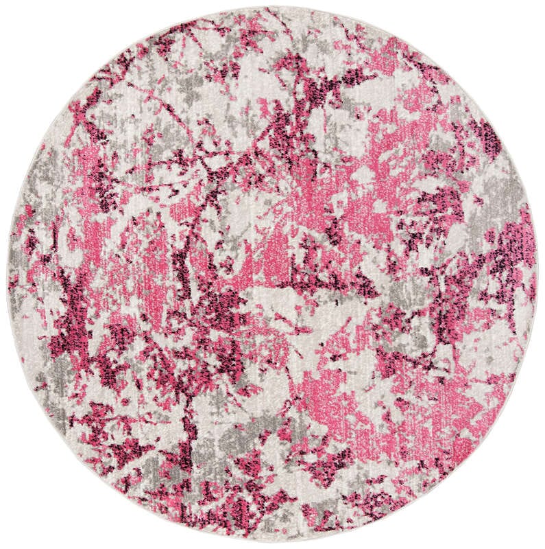 Safavieh Skyler Sky186N Pink / Ivory Organic / Abstract Area Rug