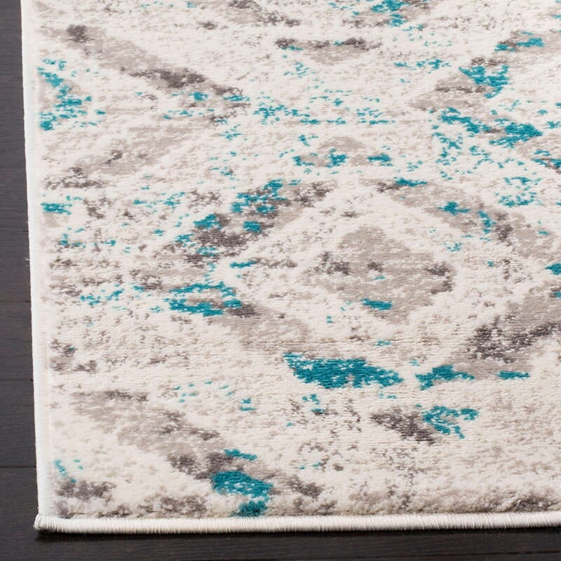 Safavieh Skyler Sky190D Ivory / Blue Rugs.