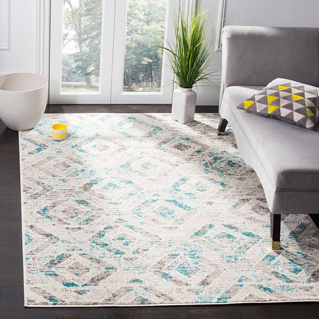 Safavieh Skyler Sky190D Ivory / Blue Rugs.
