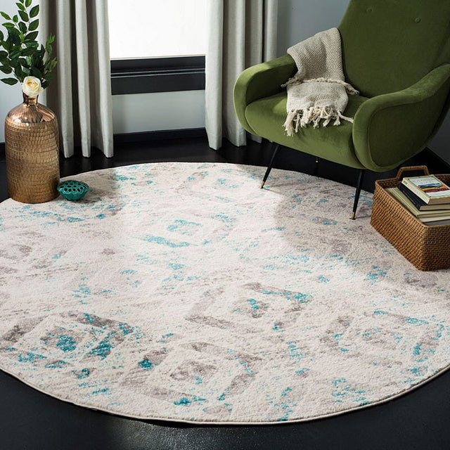 Safavieh Skyler Sky190D Ivory / Blue Rugs.