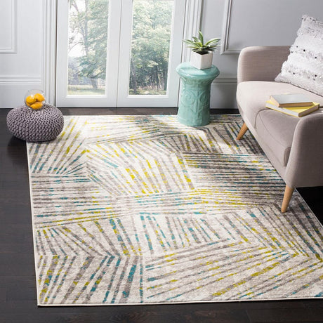 Safavieh Skyler Sky191G Grey / Green Rugs.