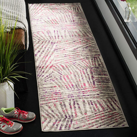 Safavieh Skyler Sky191P Grey / Pink Rugs.