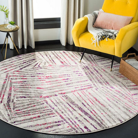 Safavieh Skyler Sky191P Grey / Pink Rugs.