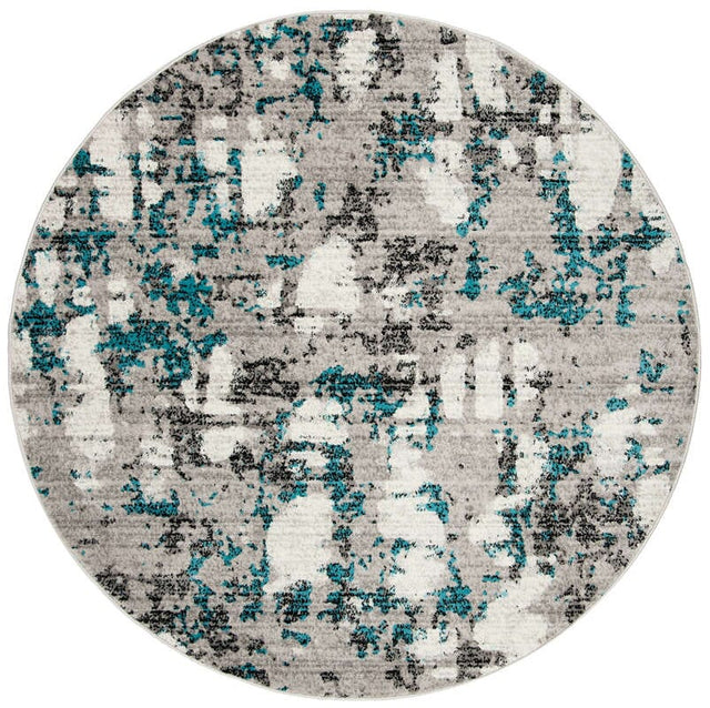 Safavieh Skyler Sky193B Grey / Blue Organic / Abstract Area Rug