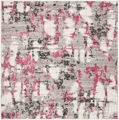 Safavieh Skyler Sky193P Grey / Pink Organic / Abstract Area Rug