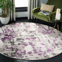 Safavieh Skyler Sky193R Grey / Purple Organic / Abstract Area Rug