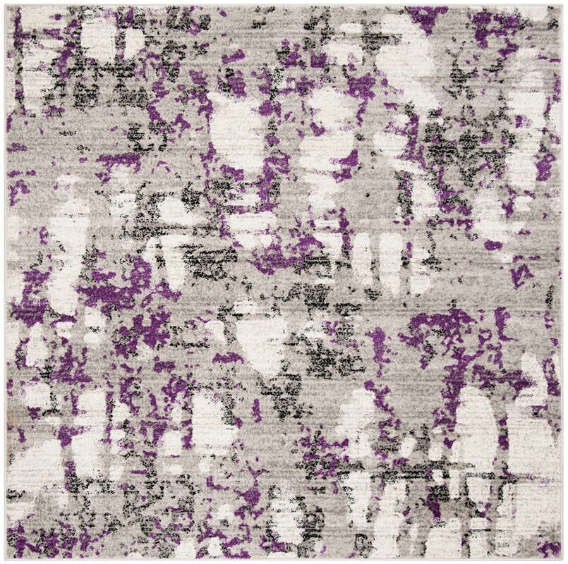 Safavieh Skyler Sky193R Grey / Purple Organic / Abstract Area Rug