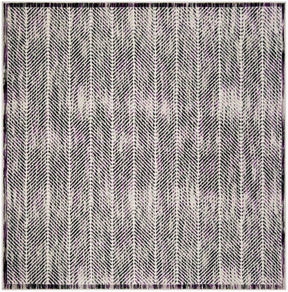 Safavieh Skyler Sky194R Grey / Purple Geometric Area Rug