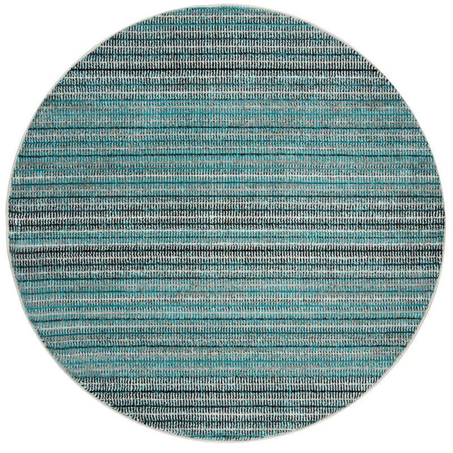 Safavieh Skyler Sky196C Blue / Grey Striped Area Rug