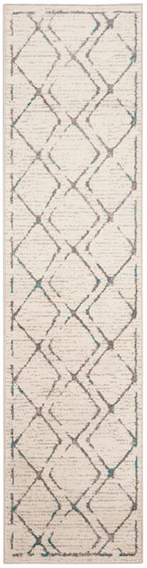 Safavieh Skyler Sky197D Ivory / Blue Moroccan Area Rug