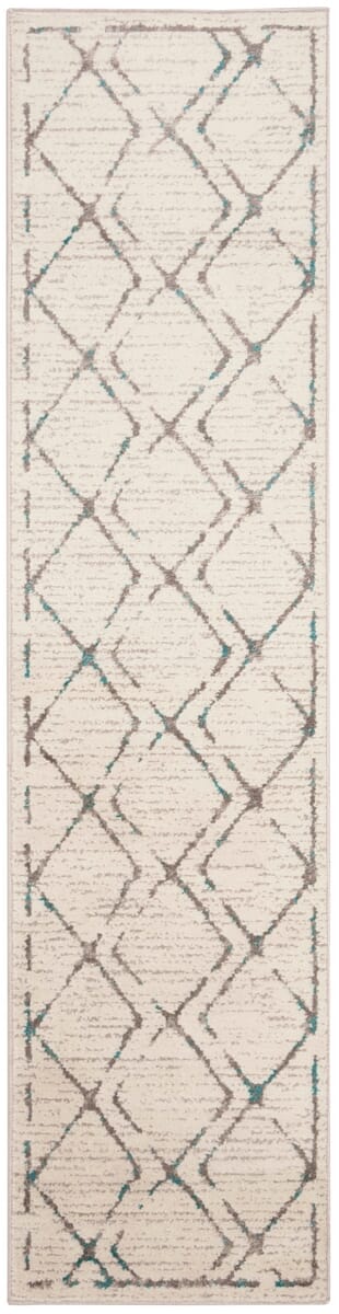 Safavieh Skyler Sky197D Ivory / Blue Moroccan Area Rug