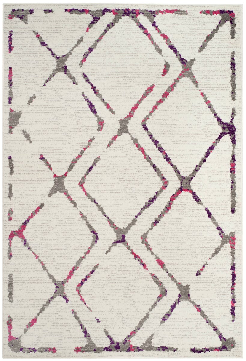 Safavieh Skyler Sky197F Ivory / Pink Moroccan Area Rug