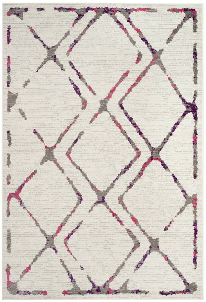 Safavieh Skyler Sky197F Ivory / Pink Moroccan Area Rug