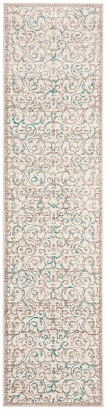 Safavieh Skyler Sky198D Ivory / Blue Geometric Area Rug