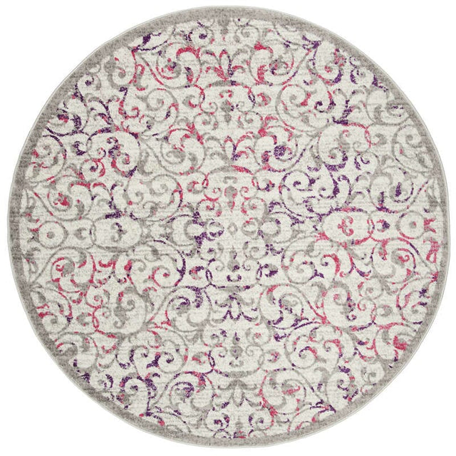 Safavieh Skyler Sky198F Ivory / Pink Geometric Area Rug