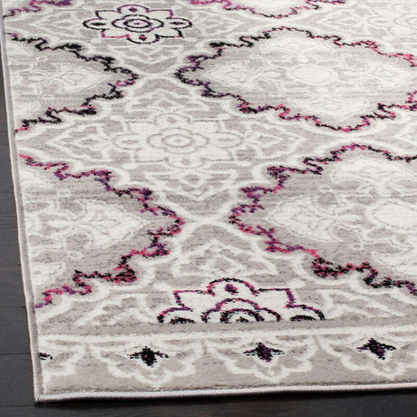 Safavieh Skyler Sky199P Grey / Pink Rugs.